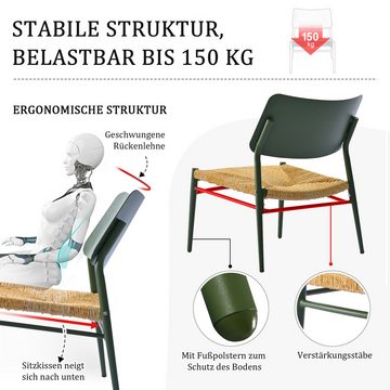 Gotagee Gartenlounge-Set Bistro-Set 3-teilig aluminium Balkonmöbel-Set PE Rattan Ladung 150 kg, Geeignet für Innenhöfe, Gärten und Balkone