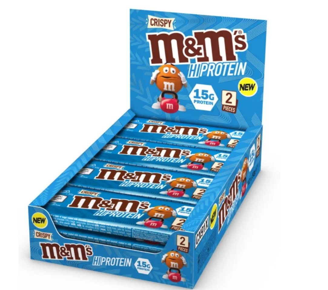 Mars M&M M und M Protein Bar 12x51g Proteinriegel Riegel, 12 er Packung à 12 St., 612 g, Geschmack