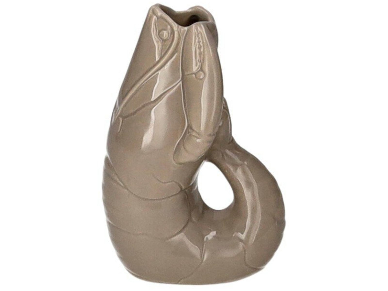 Giftcompany Dekovase Madame Crevette Hummer Vase XS sandstone 14cm (Vasen)