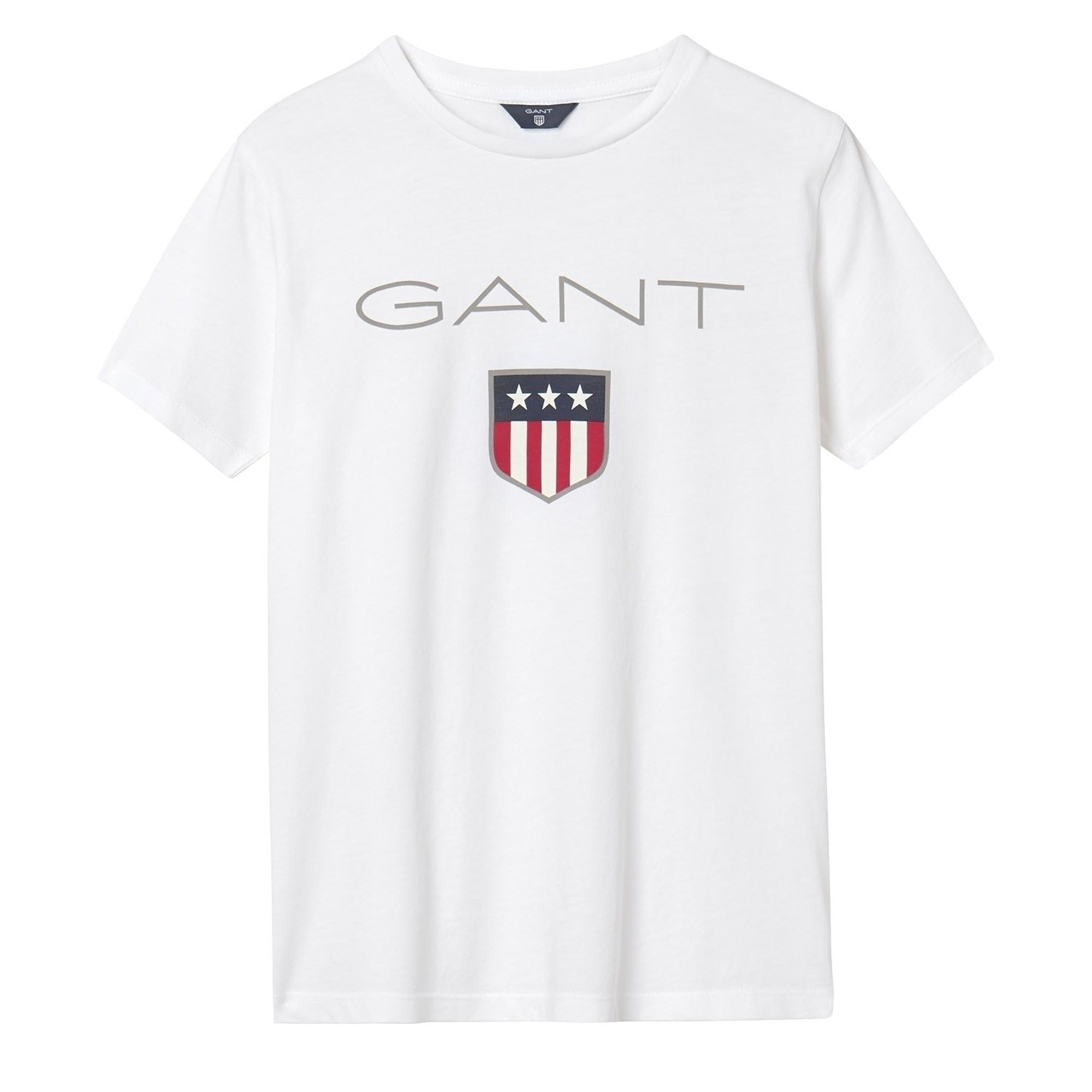 Gant T-Shirt Jungen T-Shirt 1er Pack Baumwolle Shield Logo (Packung, 1er Pack)