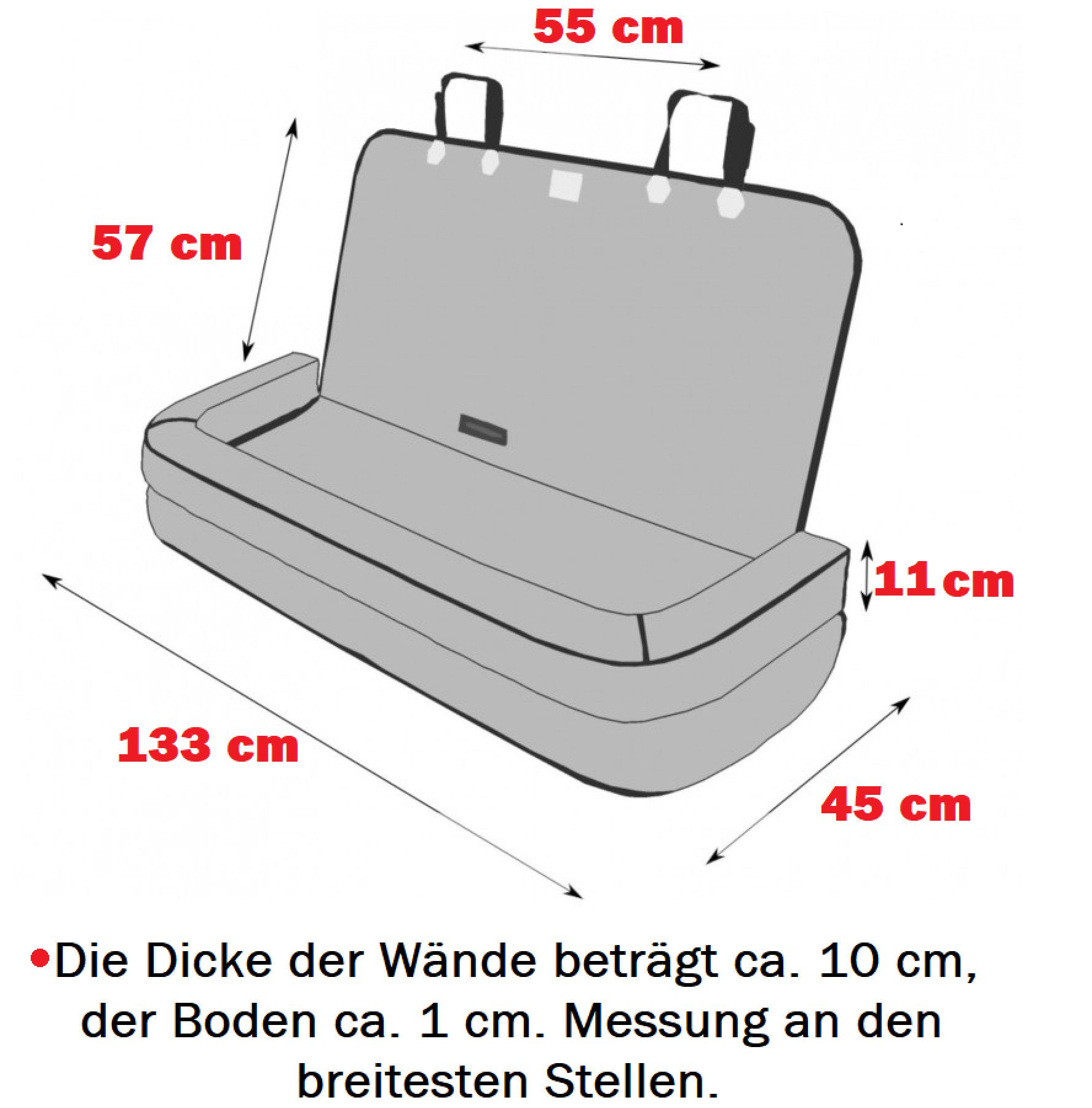 Hobbydog Tier-Autobett Hundeautositz Hundekorb Reisesitz Hundeautobox günstig online kaufen