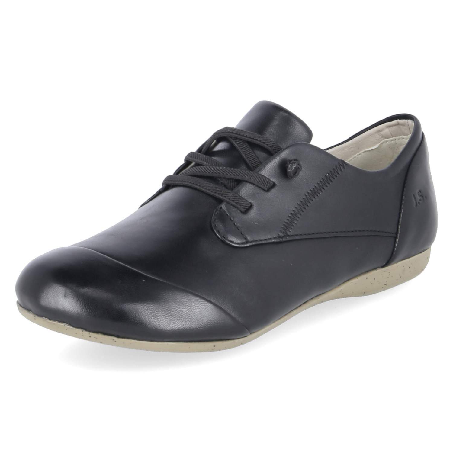Josef Seibel Josef Seibel Slipper / Loafers 87201971/600 Damen Glattleder black Schnürschuh – Bild 2 von 5