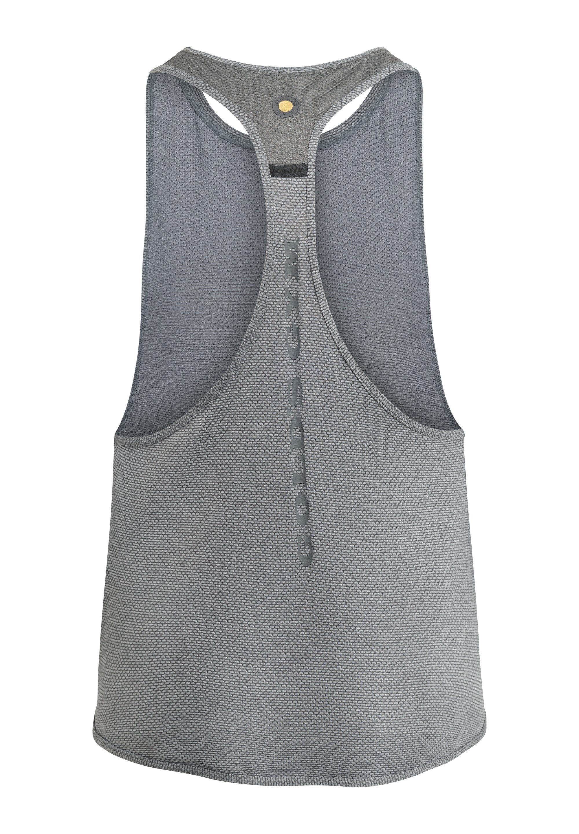 GOLD'S GYM APPAREL Tanktop MARYLOU nachhaltige Materialien, atmungsaktiv, reflektierendes Band