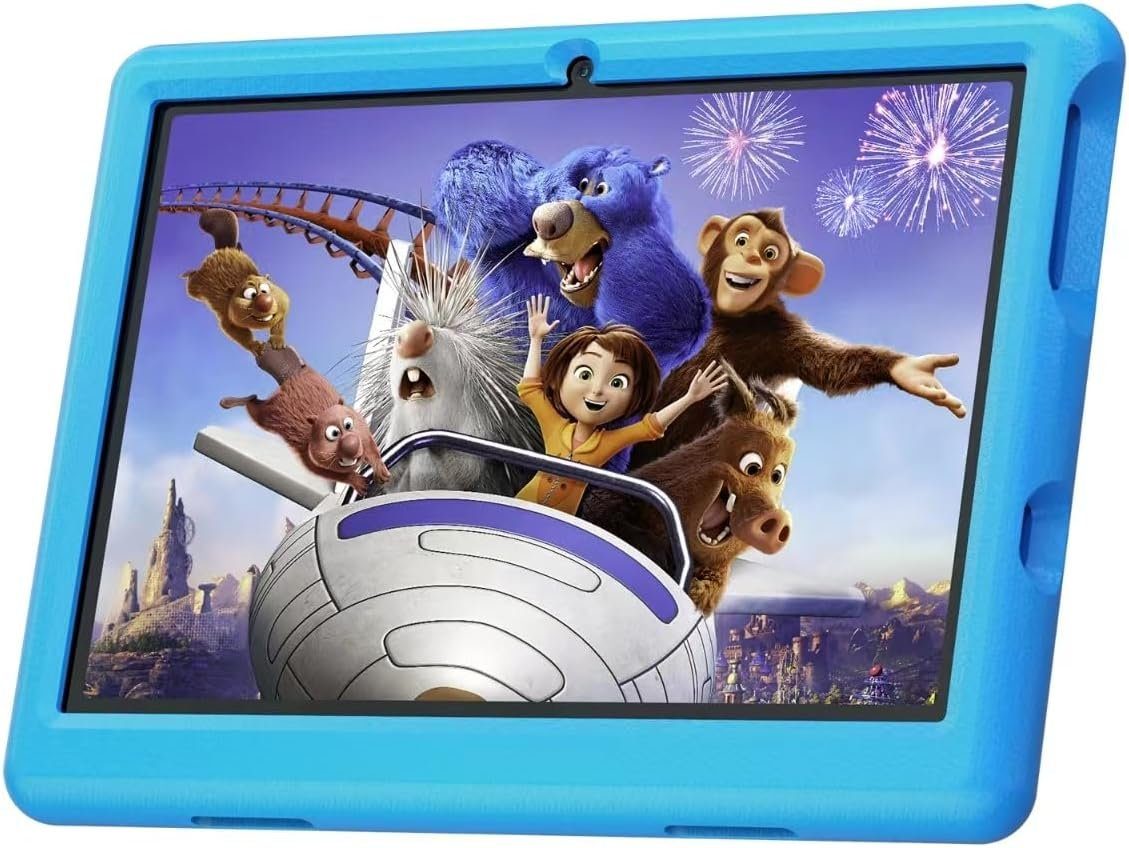 Freeski Kinder 6 GB RAM mit Dual Kamera Tablet (10", 64 GB, Andriod 13, mit Kindersicherung, kidoz vorinstallieren, WiFi, Bluetooth)