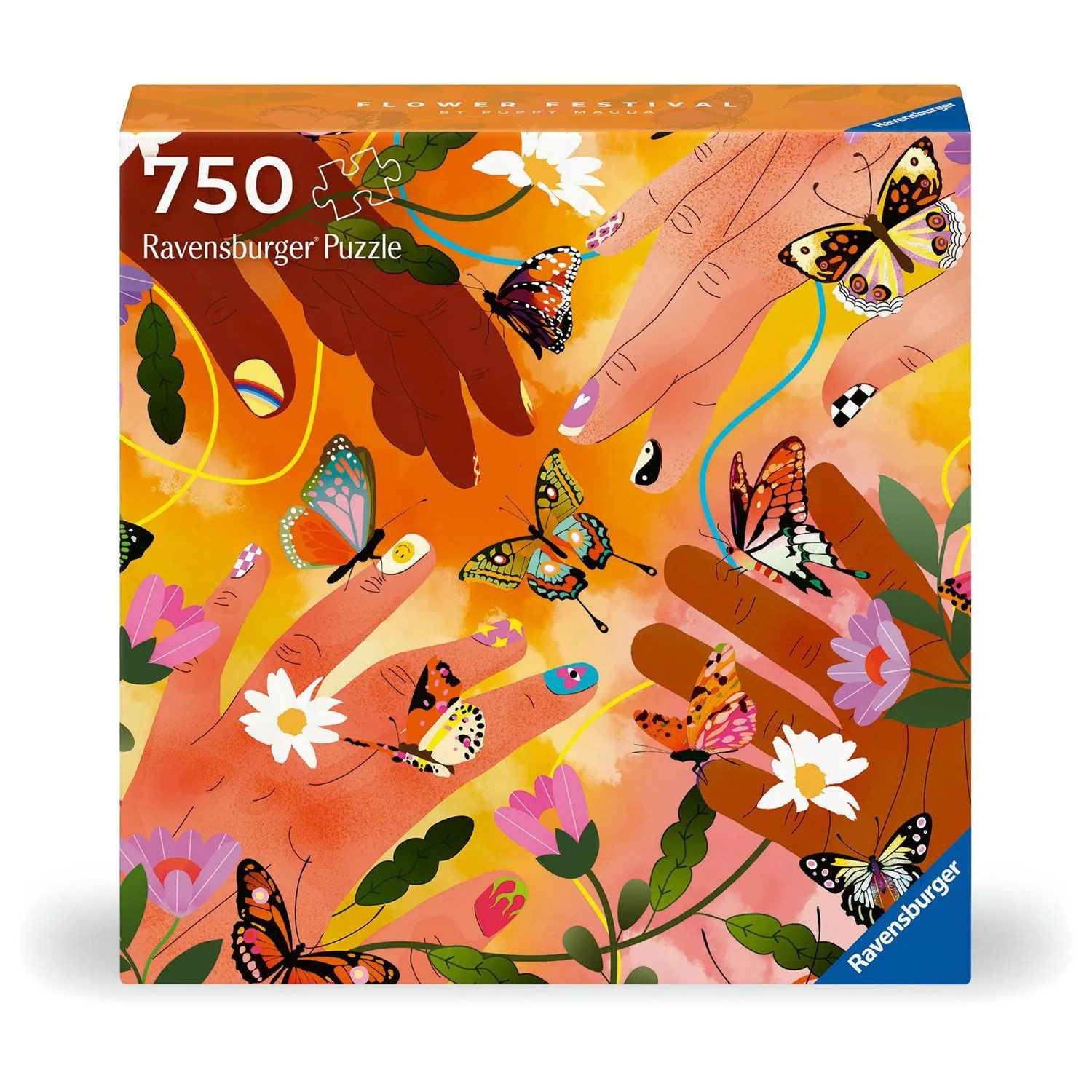 Ravensburger Puzzle Erwachsenenpuzzle 750 Teile Art&Soul Collection - Flower Festival, 750 Puzzleteile