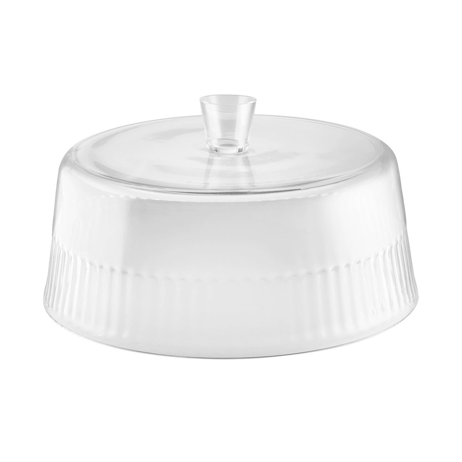 APS Frischhaltedeckel -VALO- Ø 30 cm, H: 16 cm, Glas, (1-tlg), spülmaschinengeeignet