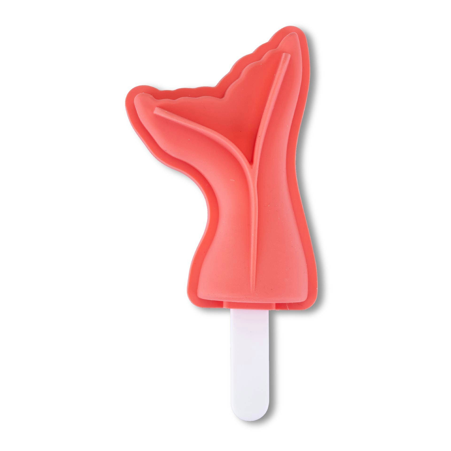 FACKELMANN Eisform Stieleisform Meerjungfrau, Silikon-Eisbereiter