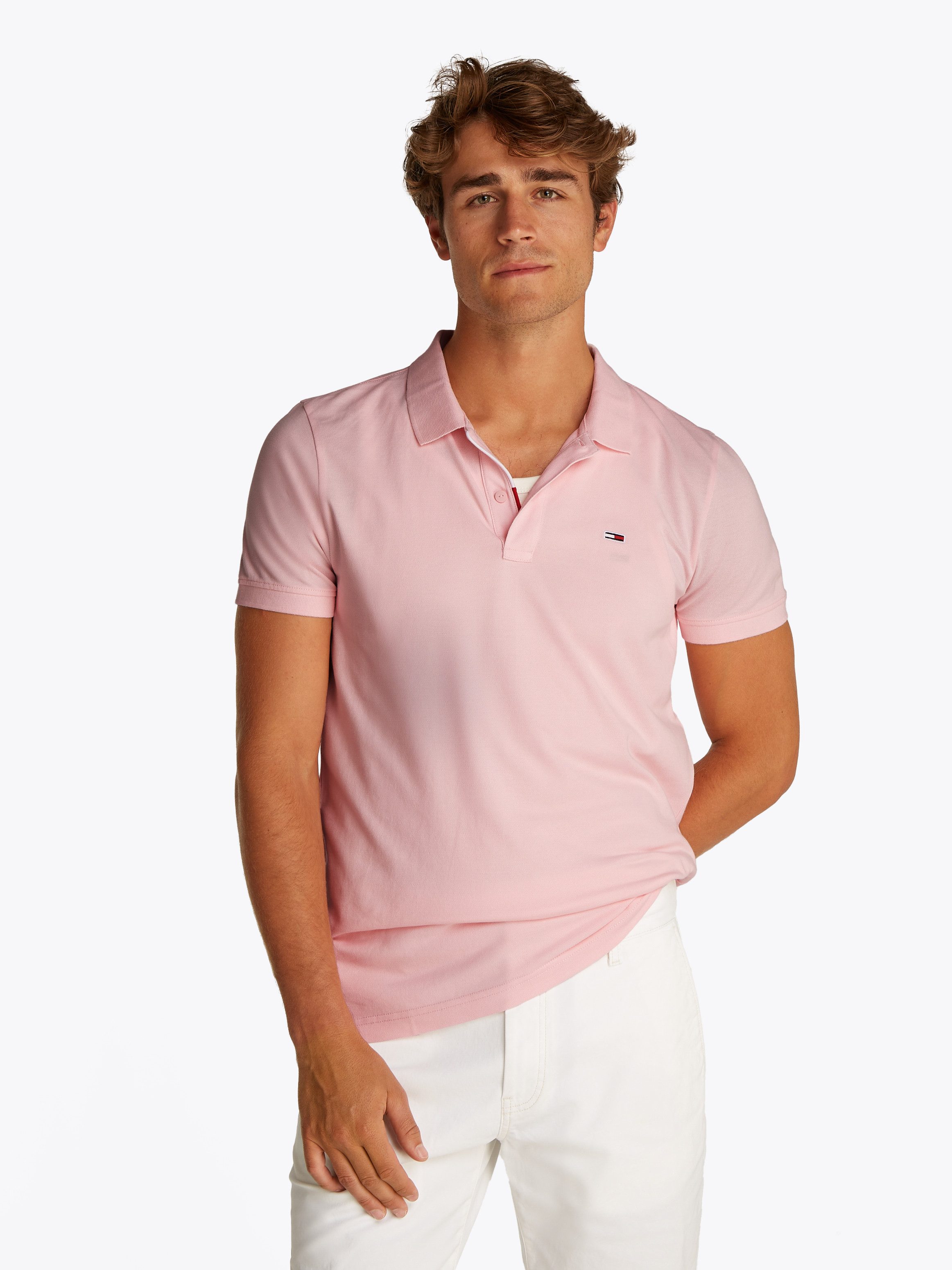 Tommy Jeans Poloshirt TJM SLIM PLACKET günstig online kaufen