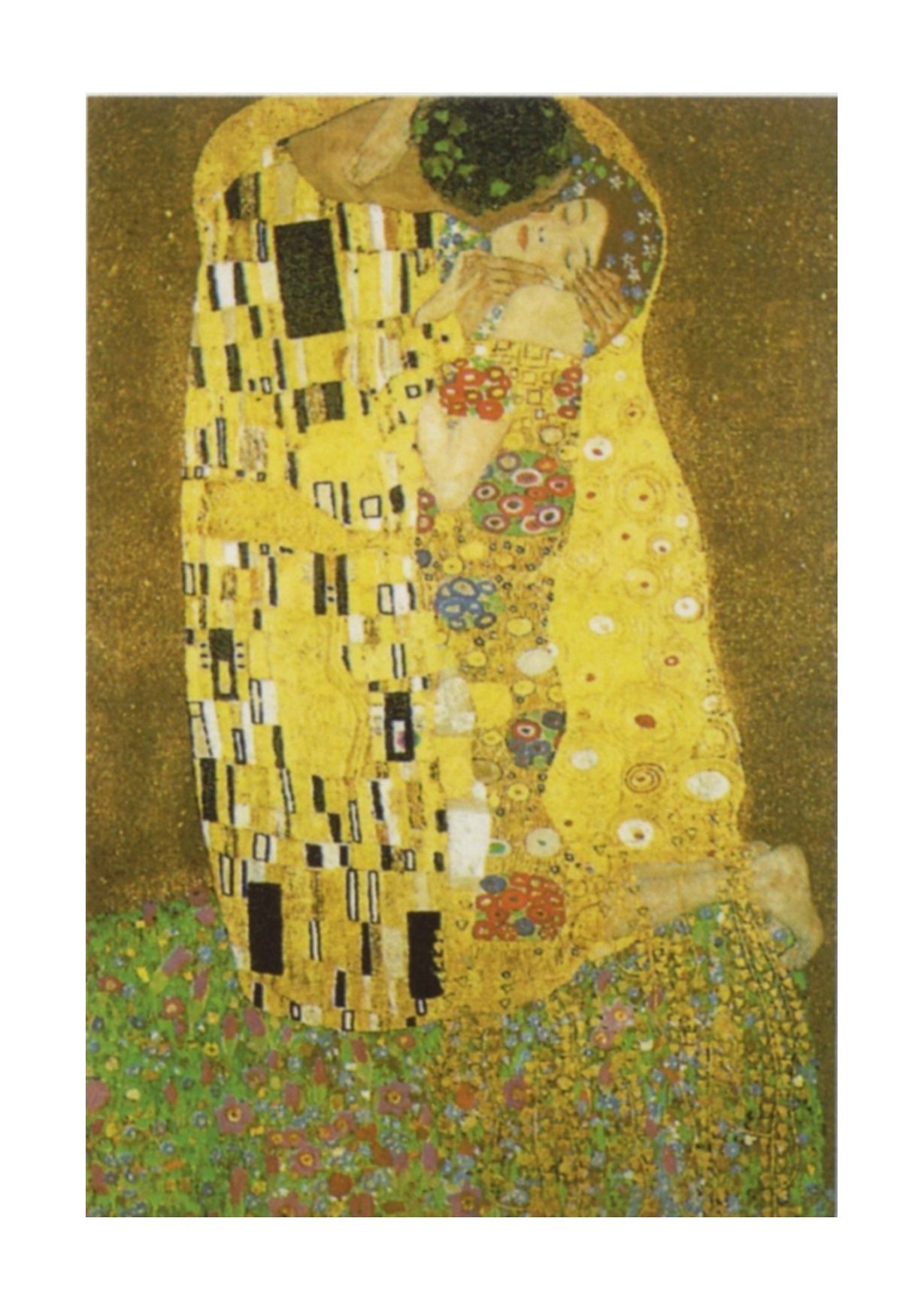 Home affaire Wandbild »KLIMT / Der Kuß«, 60/90 cm-Otto