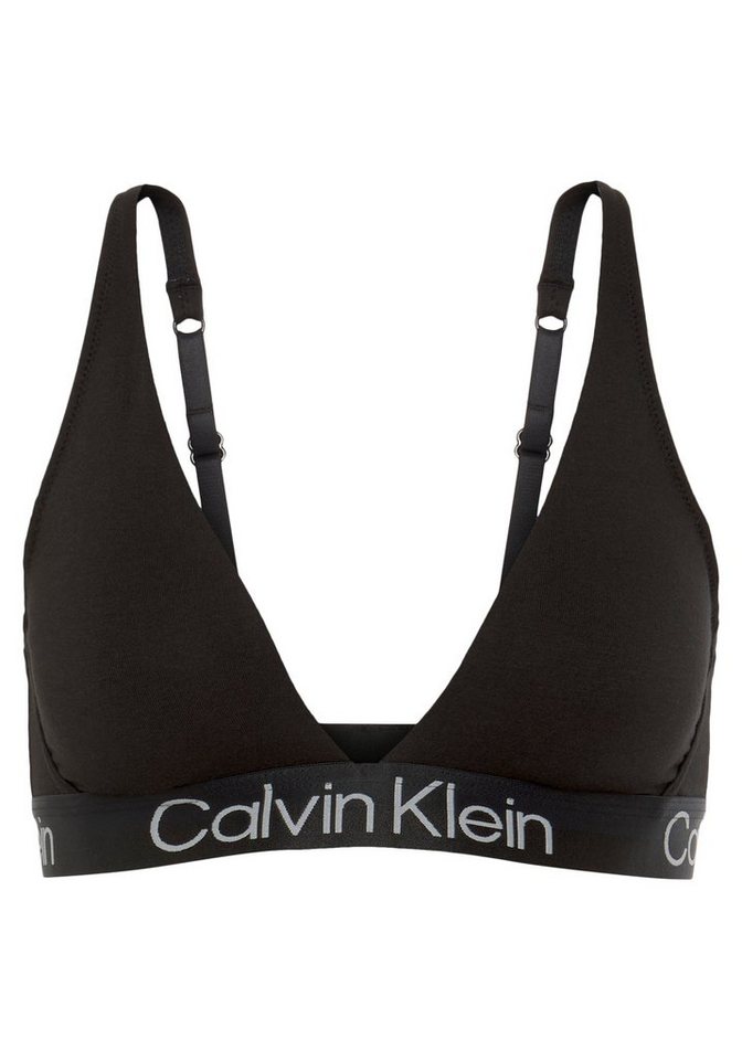 Calvin Klein Underwear Triangel-BH LIGHTLY LINED TRIANGLE mit Calvin Klein  Logo-Elastikbund