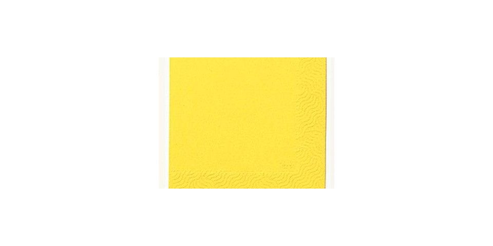 Duni Papierserviette Duni Servietten Bio gelb 24 x 24 cm - 20er Pack