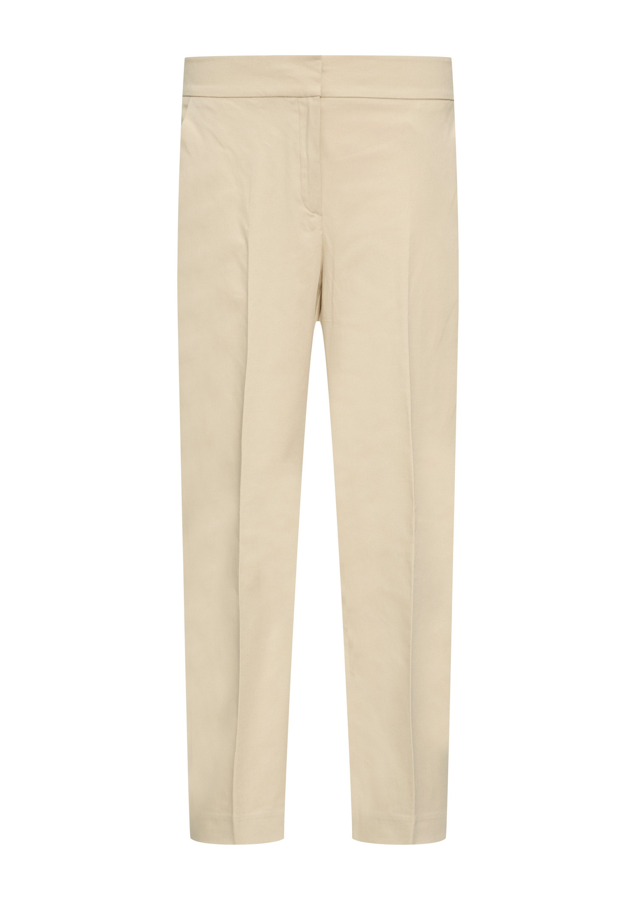 s.Oliver 7/8-Hose Hose Schmal zulaufende Hose aus Baumwollsatin günstig online kaufen