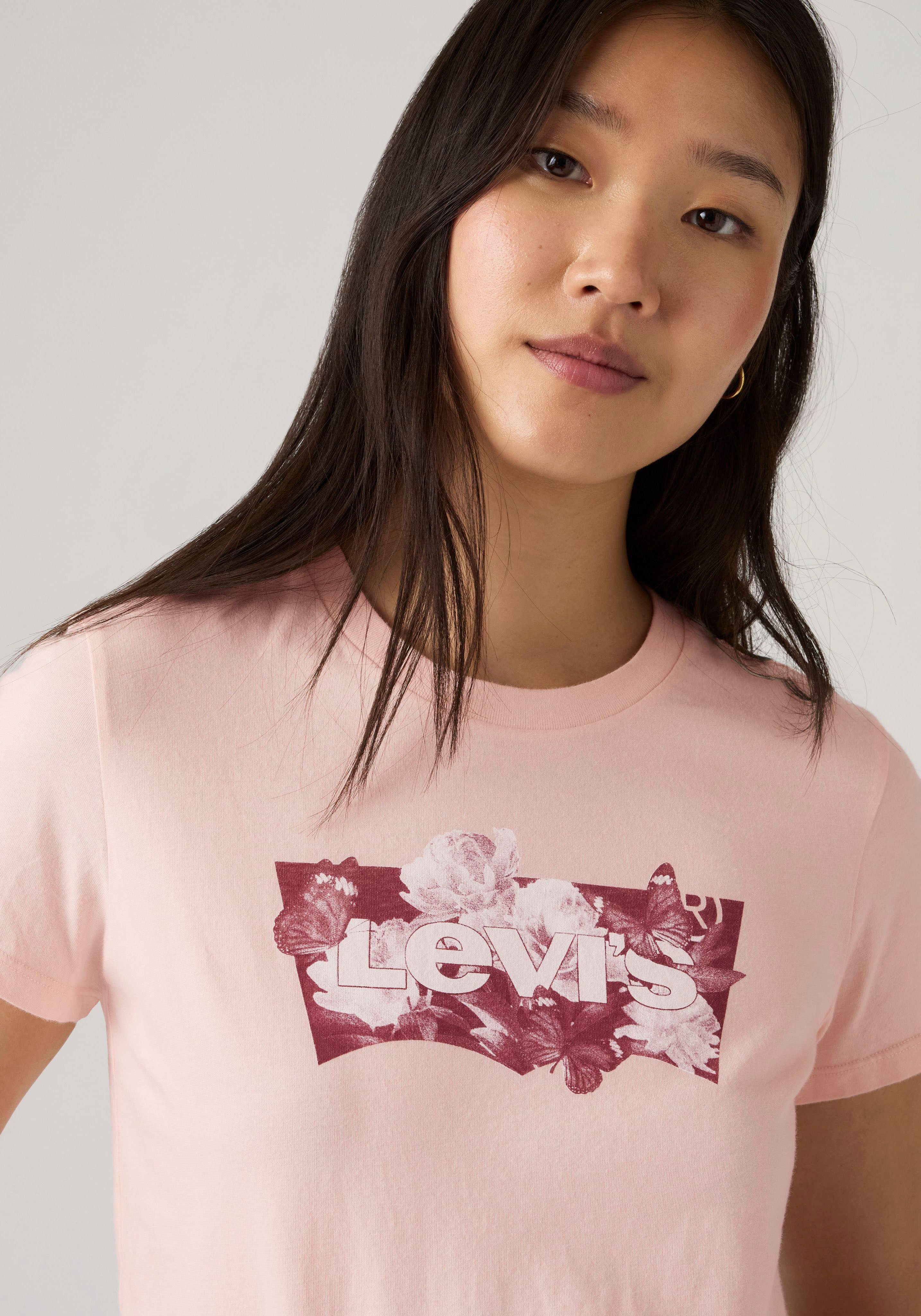 Levi's® T-Shirt LSE THE PERFECT TEE mit Logodruck – Bild 4 von 5