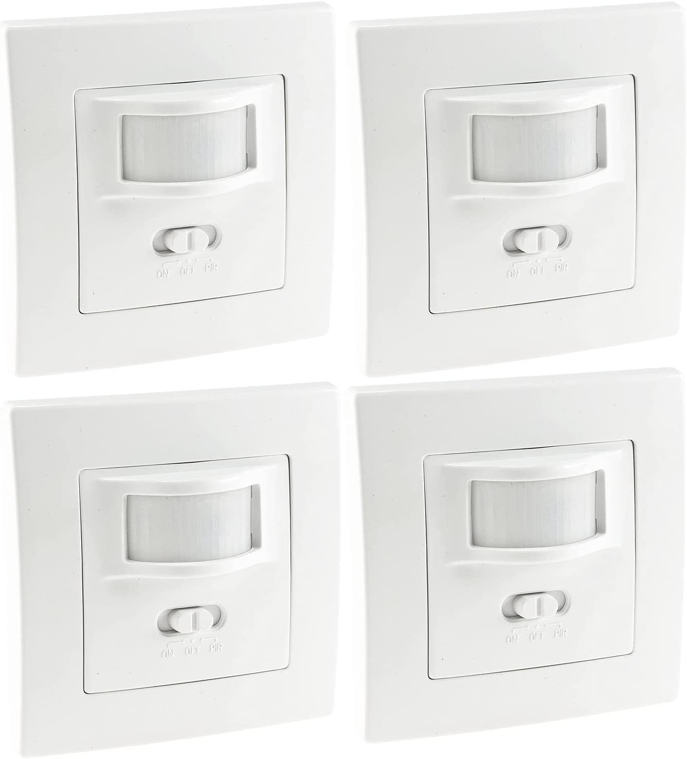 ChiliTec Датчик движения Датчик движения 160° Unterputz Wand-Montage Schaltet ab 1Watt 9m Reich