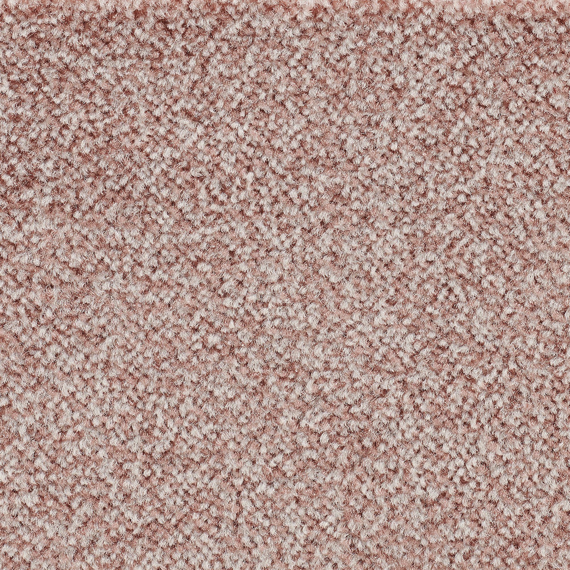 dunkel-rosa Kinderzimmer, Veloursteppich Teppichboden mm, 400/500 Breite cm Juno, rechteckig, Wohnzimmer, Höhe: 8,5 Bodenmeister, Schlafzimmer,