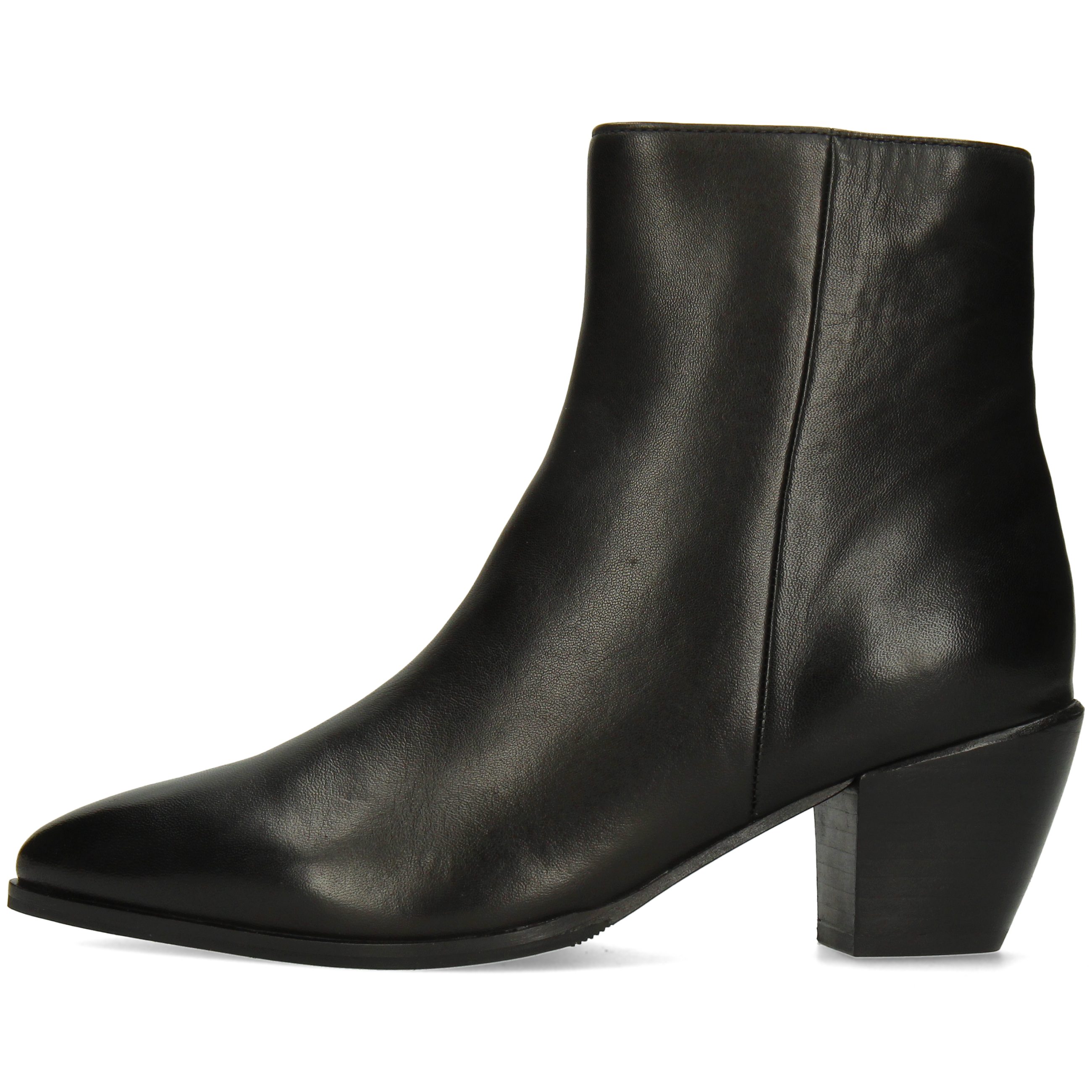 Melvin & Hamilton Finja 1 Leder-Western Boots für Damen Stiefelette Kubanischer Absatz, Echtes Leder