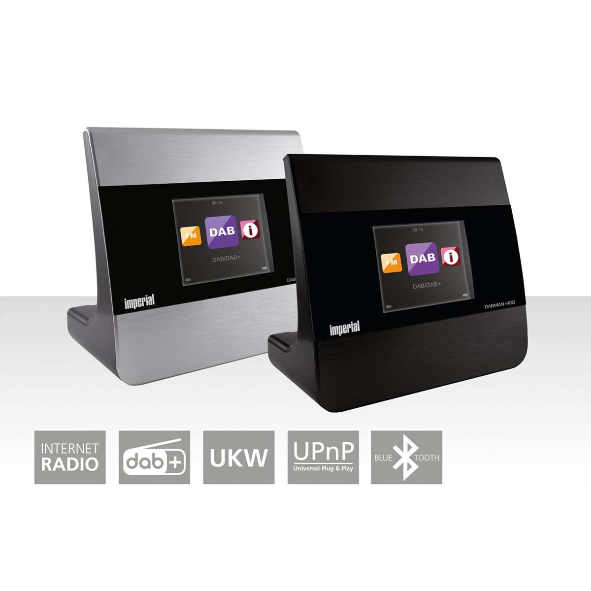 IMPERIAL by TELESTAR 22-241-00 Radio (Internet Radio, Hybridradio, Kompakt, DAB+, FM, Internetradio, Bluetooth)