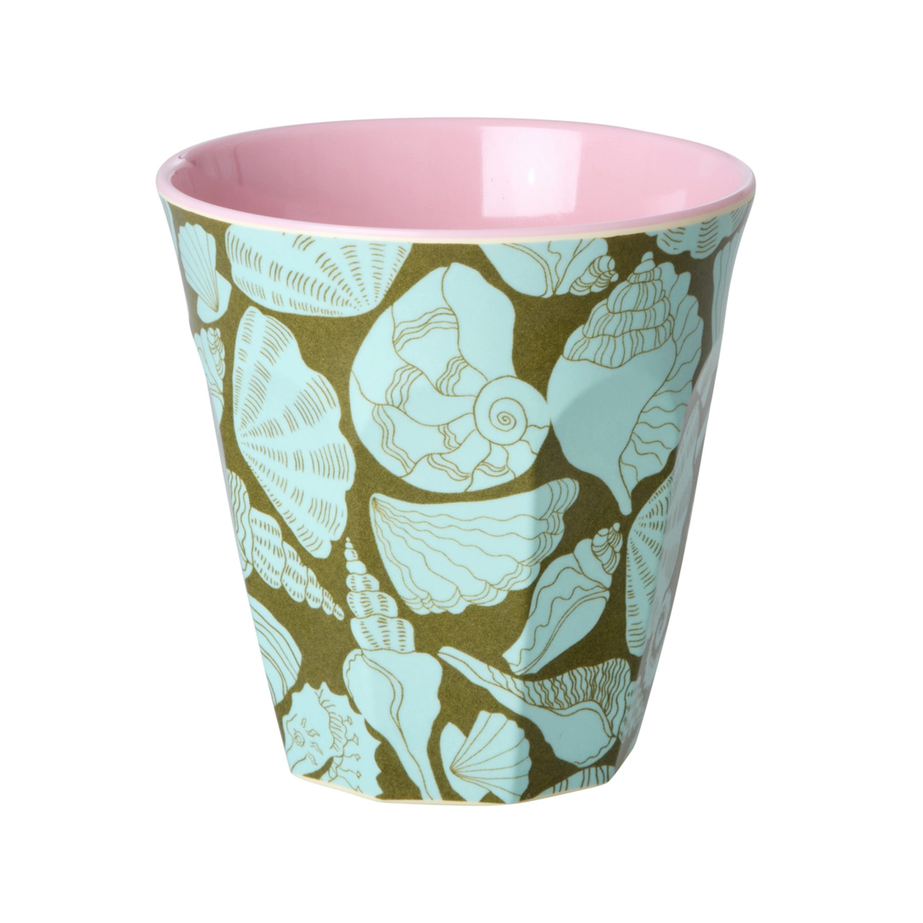 rice Single Geschirr-Set Rice Melamin Becher - Sea Shell Print (1-tlg), Melamin