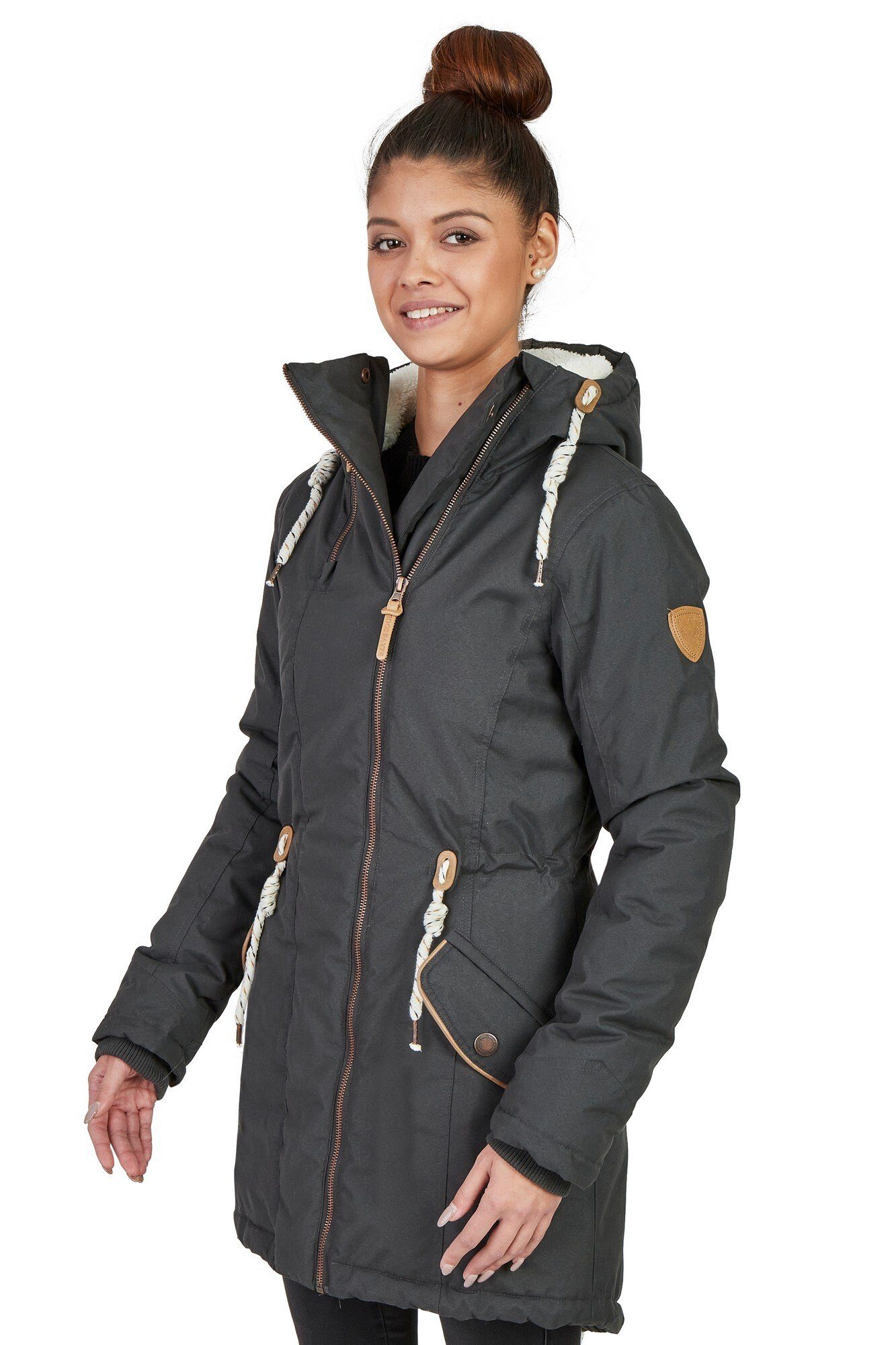 Brave Soul Wintermantel Daisy für Damen, günstig online kaufen