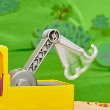 Hasbro Spielzeug-LKW Peppa Pig, Opa Kläffs Abschleppwagen, inklusive Figur