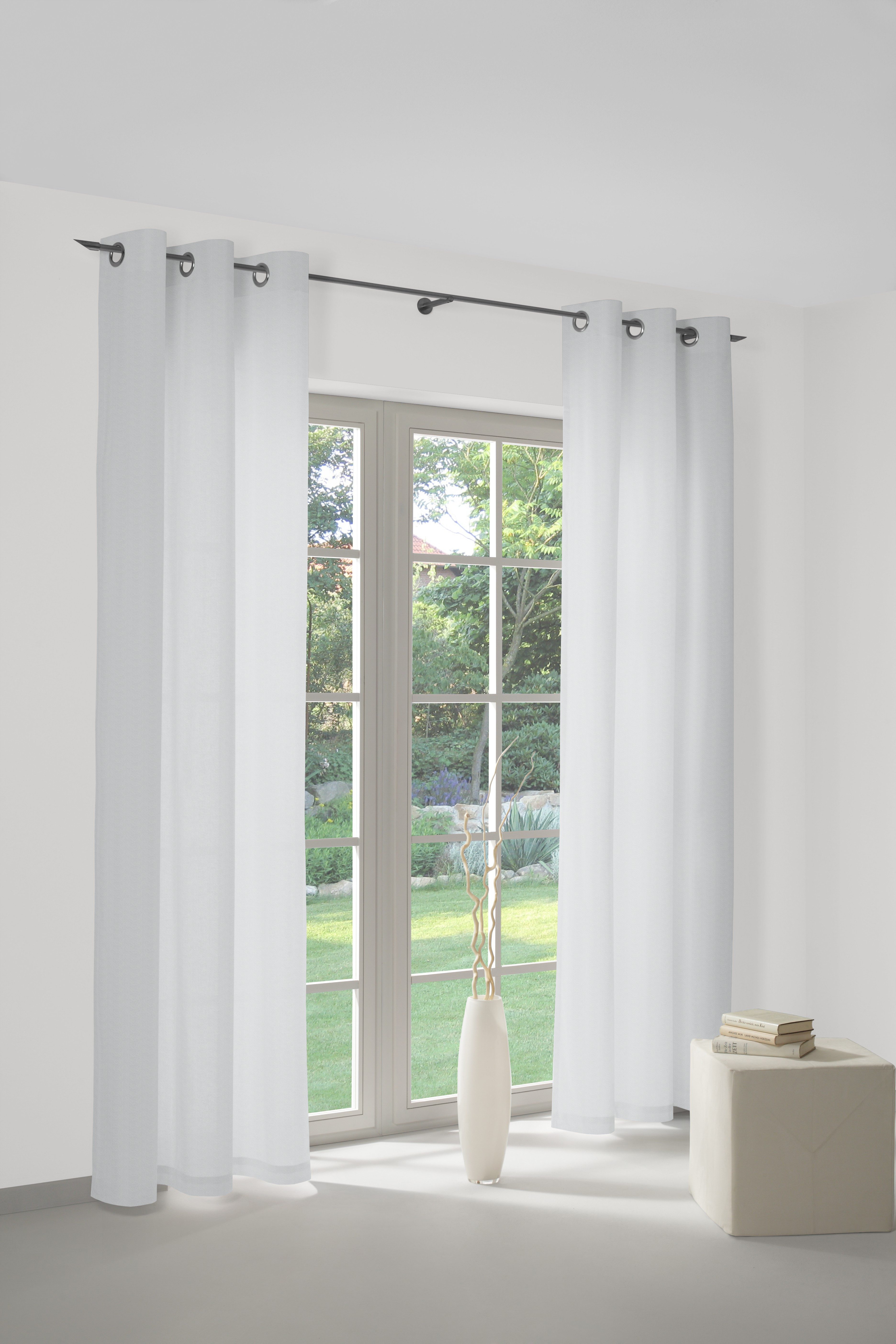 Wirth Vorhang SUNBONE (1 St), Ösen, verdunkelnd