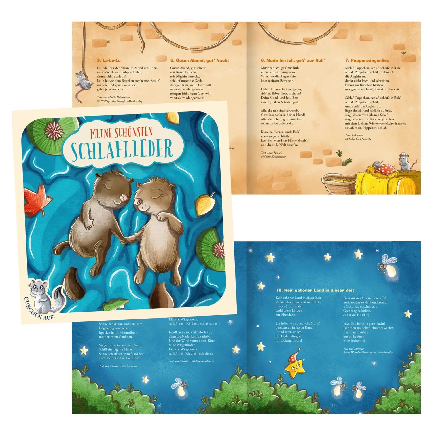 Magellan Hörspiel Öhrchen auf! Meine schönsten Schlaflieder (Audio-CD)