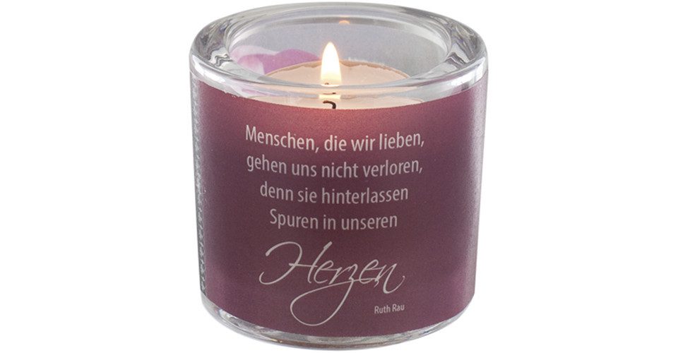 Butzon & Bercker Verlag Windlicht Spuren günstig online kaufen