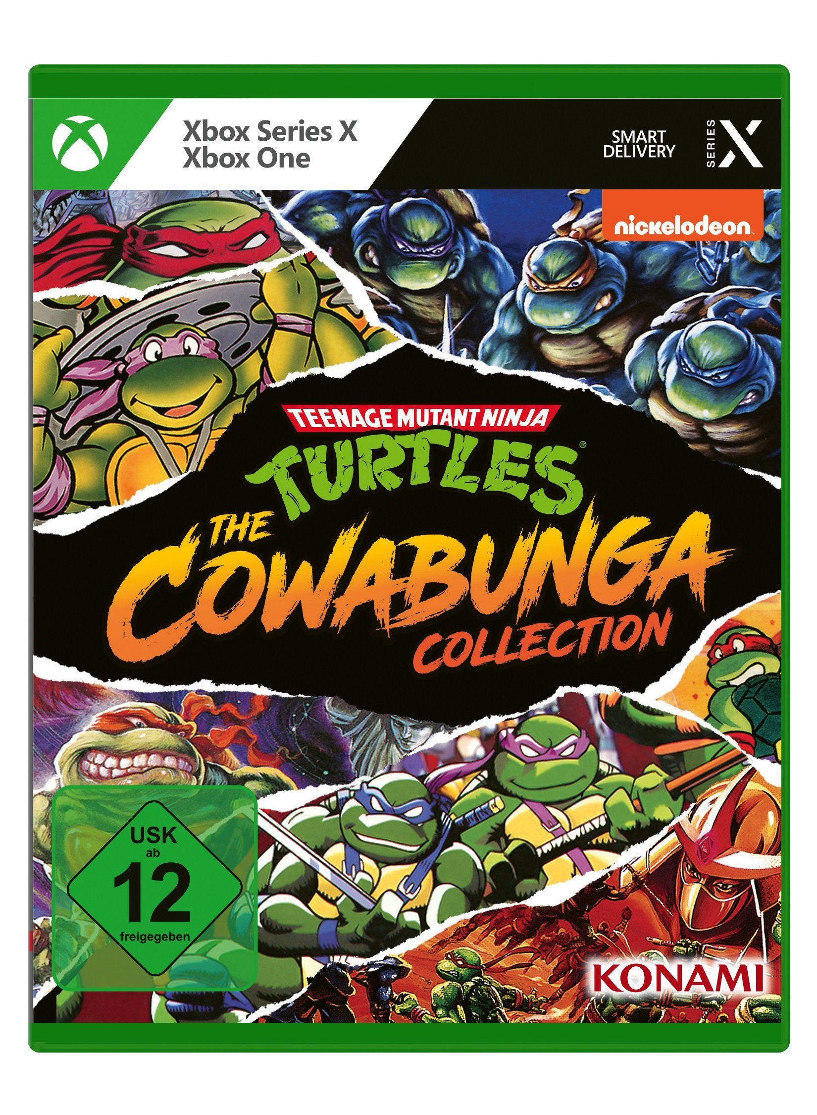 Konami Teenage Mutant X One, - Cowabunga Xbox Ninja The Xbox Collection Series Turtles