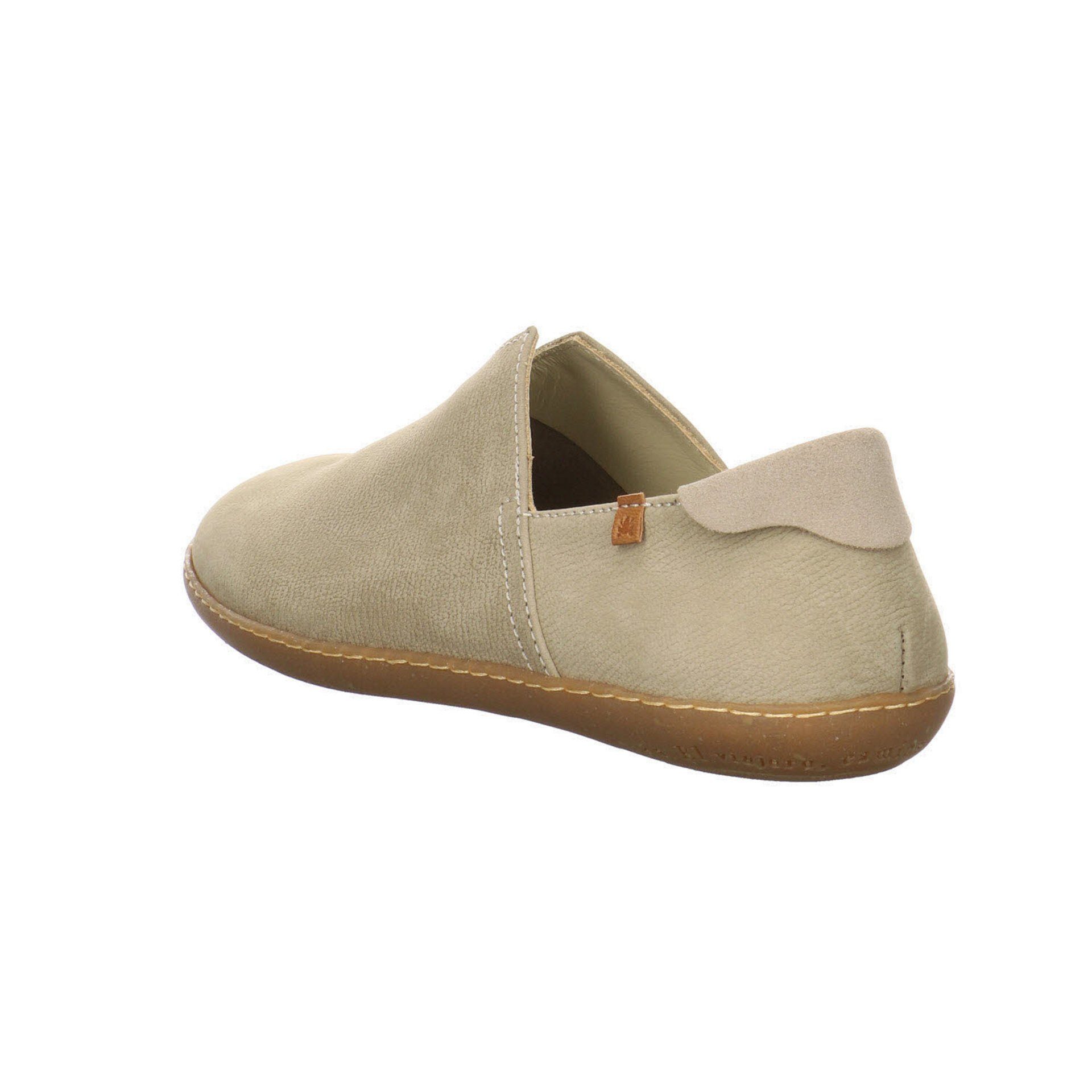 El Naturalista Damen Slipper Nubukleder Slipper Slipper Hellgrau El Schuhe Viajero