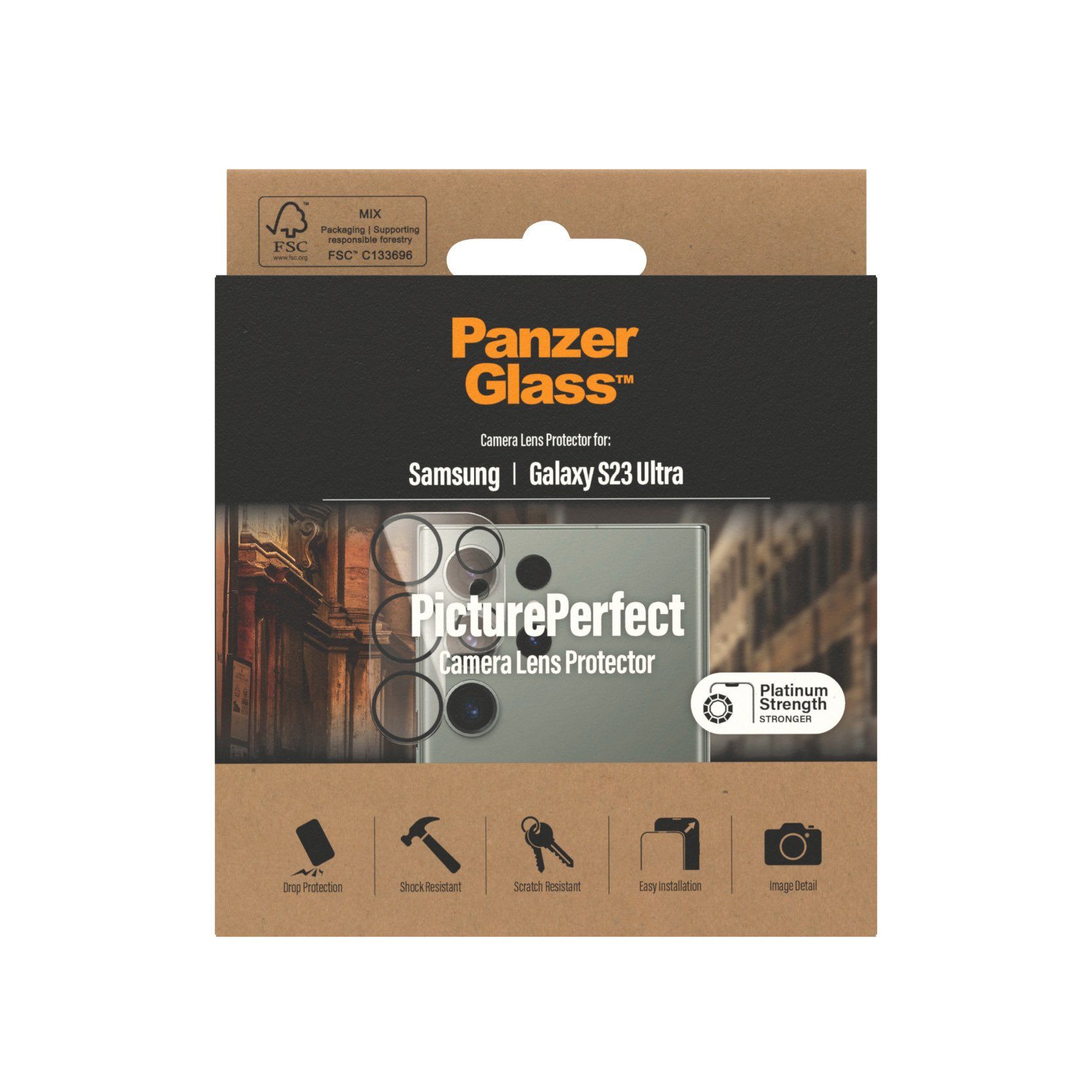 PanzerGlass Displayschutzglas PicturePerfect - Samsung Galaxy S23 Ultra – Bild 4 von 5