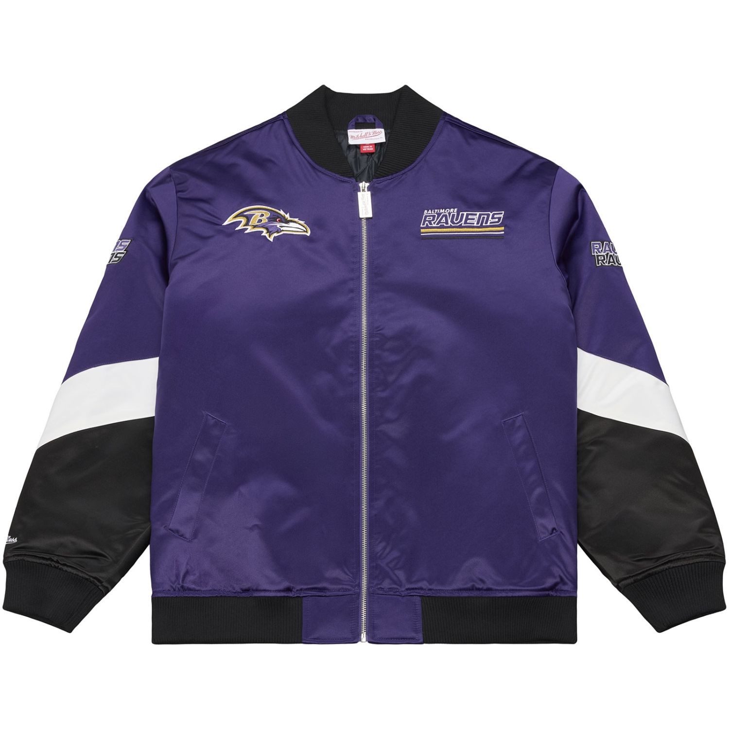 Mitchell & Ness Collegejacke Midweight Satin Baltimore Ravens