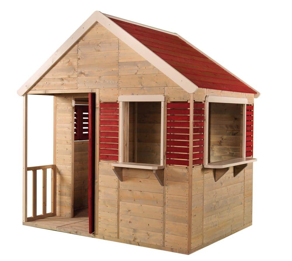Wendi Toys Spielhaus Krokodil, Geeignet für Kinder ab 3 J., Kiefernholz, LxBxH 155x120x168cm