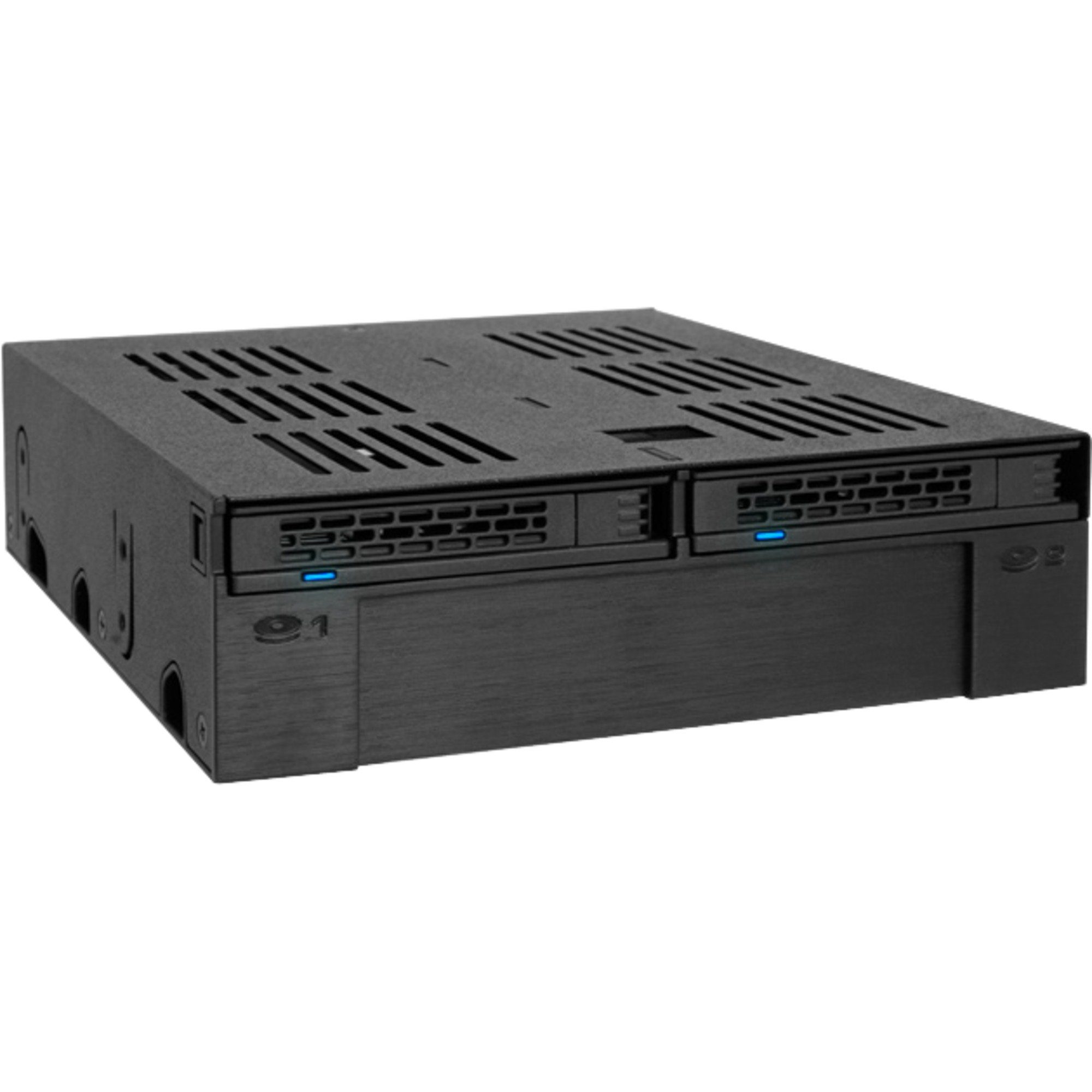 ICY DOCK Festplatten-Gehäuse Icy Dock ExpressCage MB322SP-B, Einbaurahmen