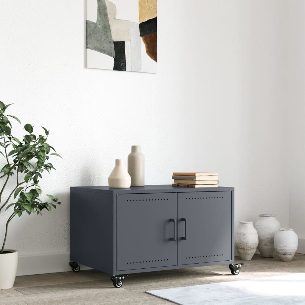 vidaXL Couchtisch Couchtisch Anthrazit 68x50x43,5 cm günstig online kaufen