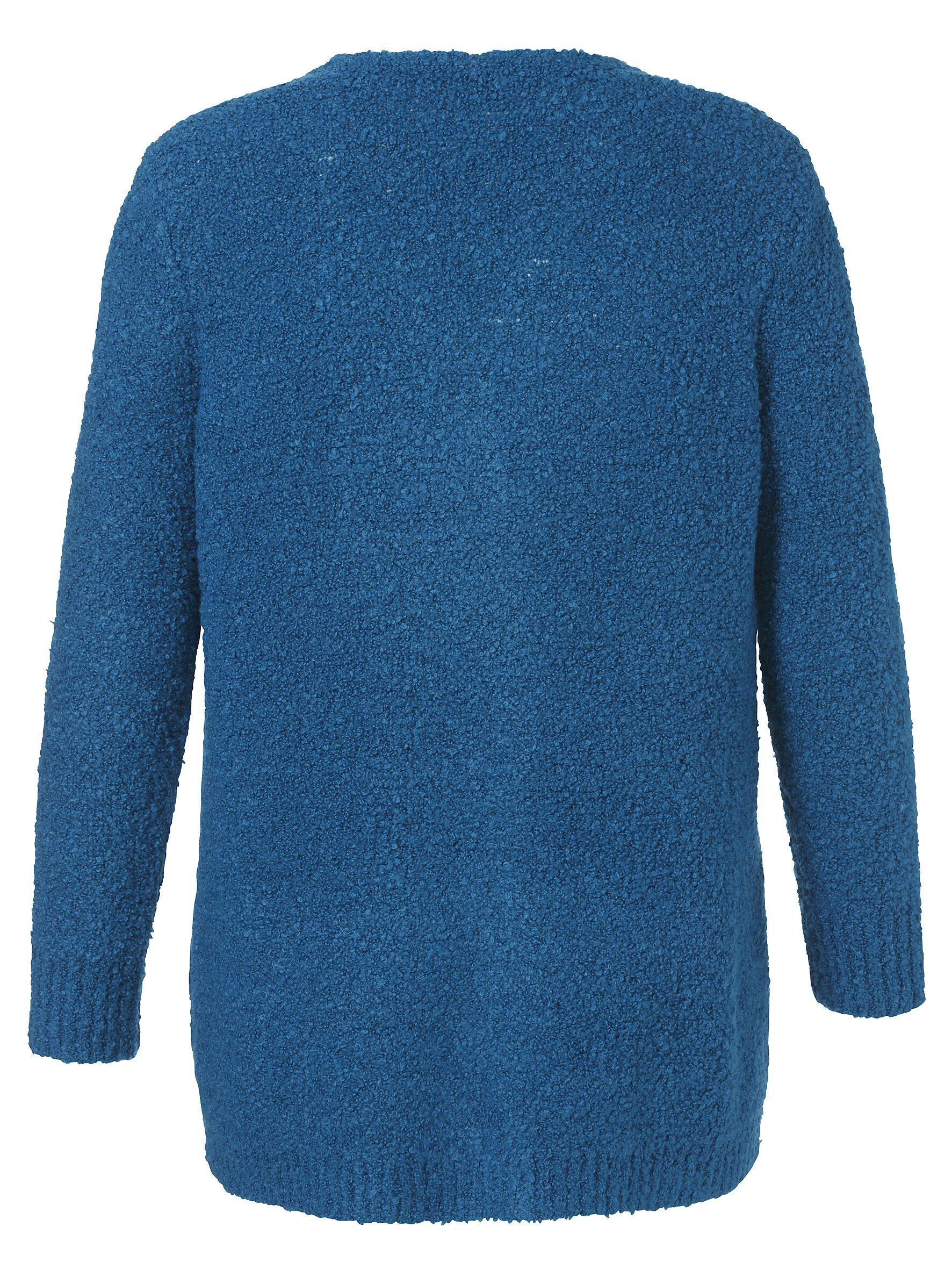 VIA APPIA DUE Strickjacke aus unifarbenem günstig online kaufen