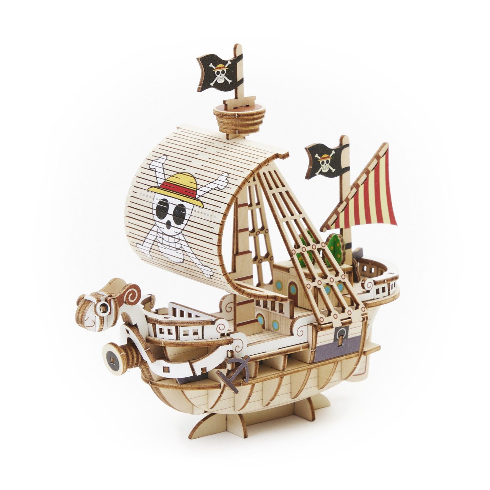 One Piece Modellbausatz ONE PIECE Going Merry Holzmodell-Bausatz ohne Kleber und Werkzeug