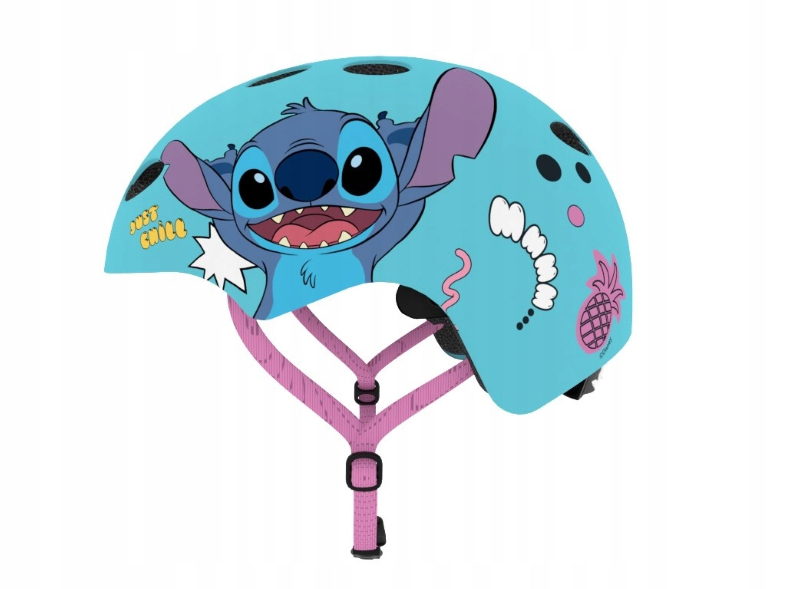Stitch Fahrradhelm Kinder Fahrradhelm STITCH 52-56cm, ABS Schale, Disney Motiv