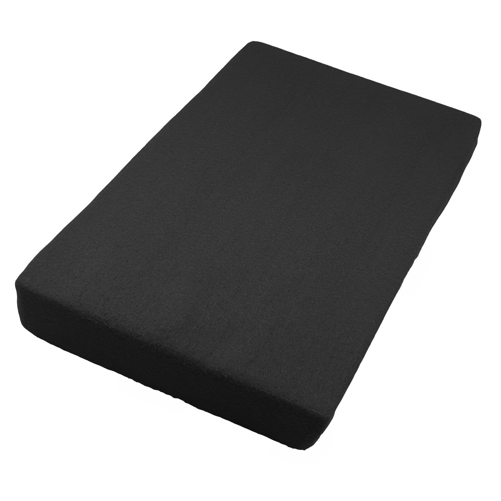 Casa Colori Spannbettlaken Thermo Fleece 90/100x200 - 140/150x200 - 180x200 cm in Schwarz, Mikrofaser, Gummizug: rundum, (1 Stück), Flauschig weich & kuschelig warm