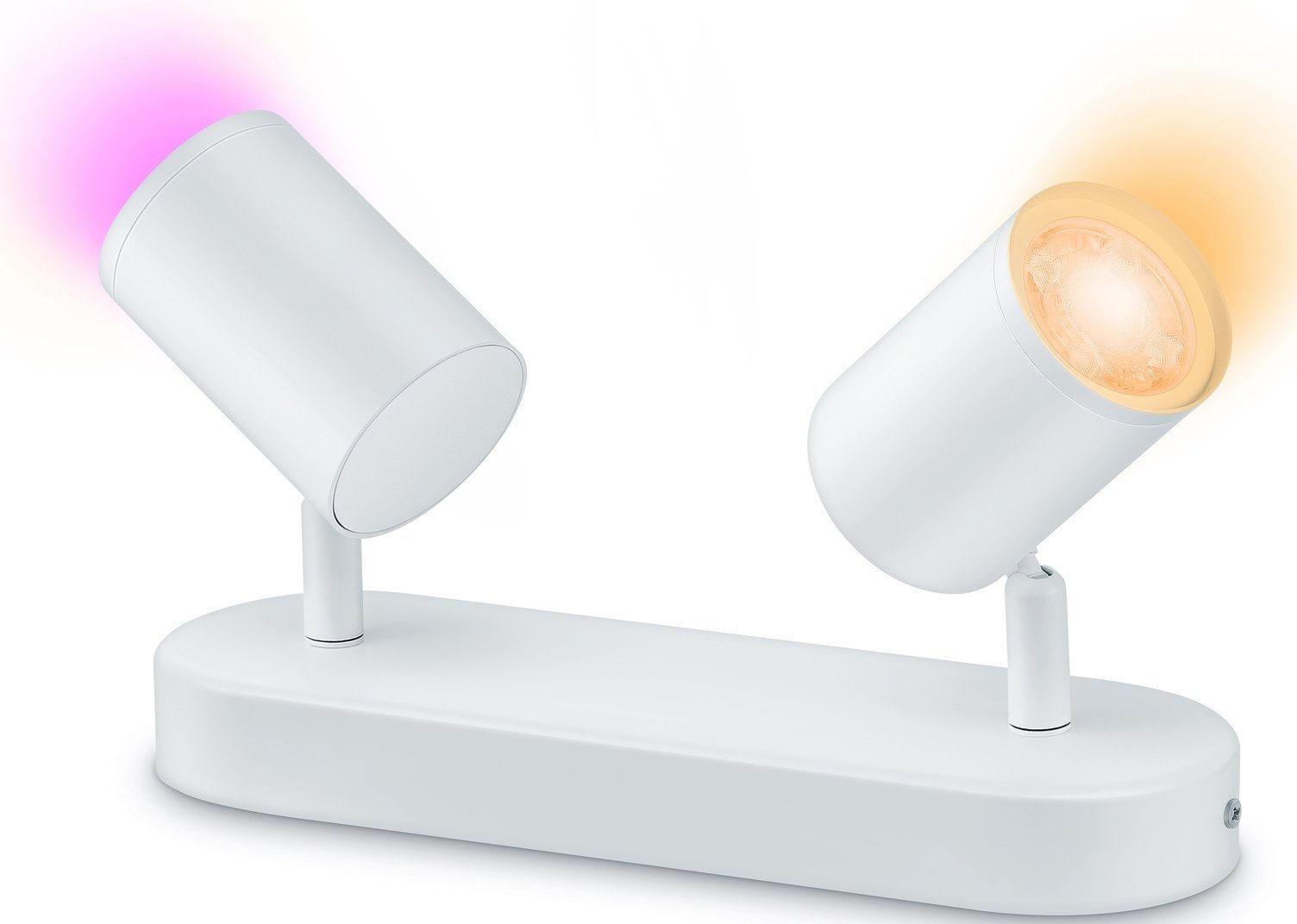 WiZ Deckenleuchte IMAGEO, LED fest integriert, Farbwechsler, zeitgemäßes Design, warm-, kaltweißes oder farbiges Licht