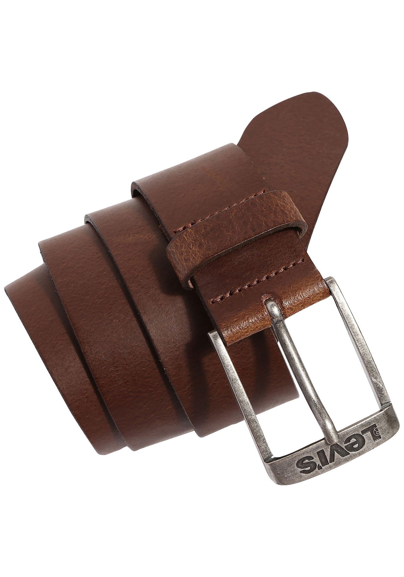 Levi's® Ledergürtel NEW DUNCAN mit Logoprägung auf der Schließe