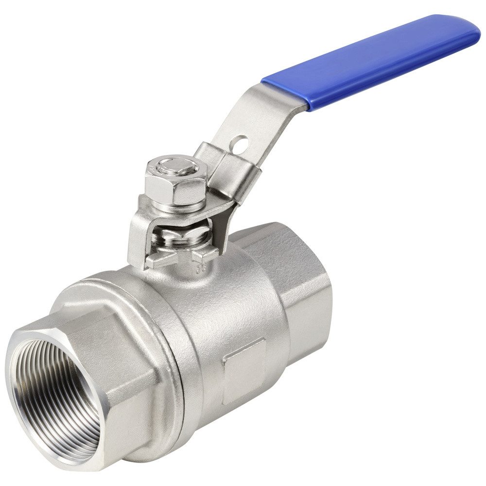 TRU COMPONENTS Kugelhahn TRU COMPONENTS TC-2PC-DN40-316 TC-12770364 Standard-Kugelhahn Innengew