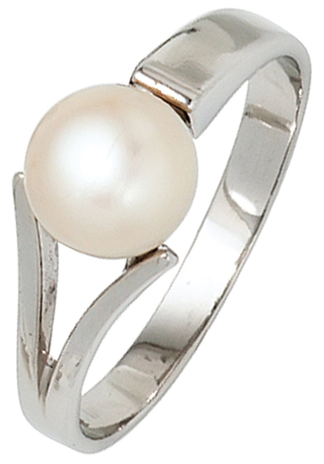 JOBO Perlenring, 925 Silber mit einer S...