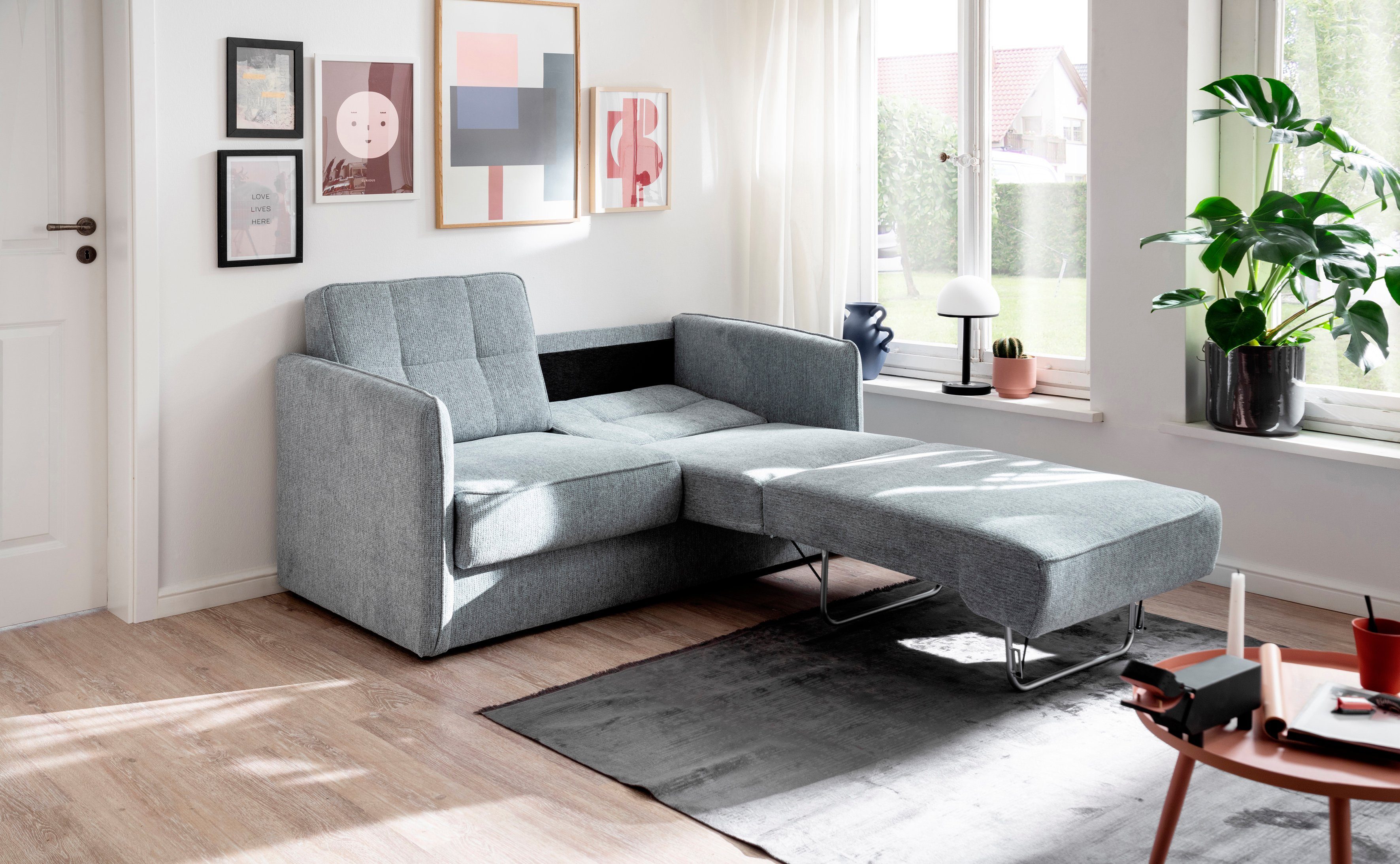 INOSIGN Schlafsofa Milano, zwei einzeln ausziehbare günstig online kaufen