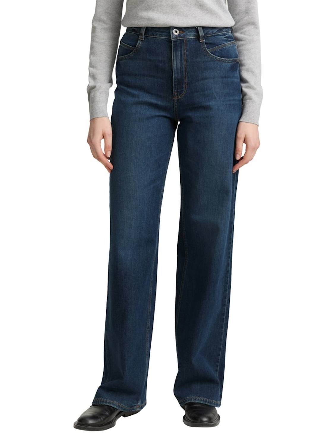 TOM TAILOR 5-Pocket-Jeans Mit recycelter Baumwolle nachhaltig gefertigt günstig online kaufen
