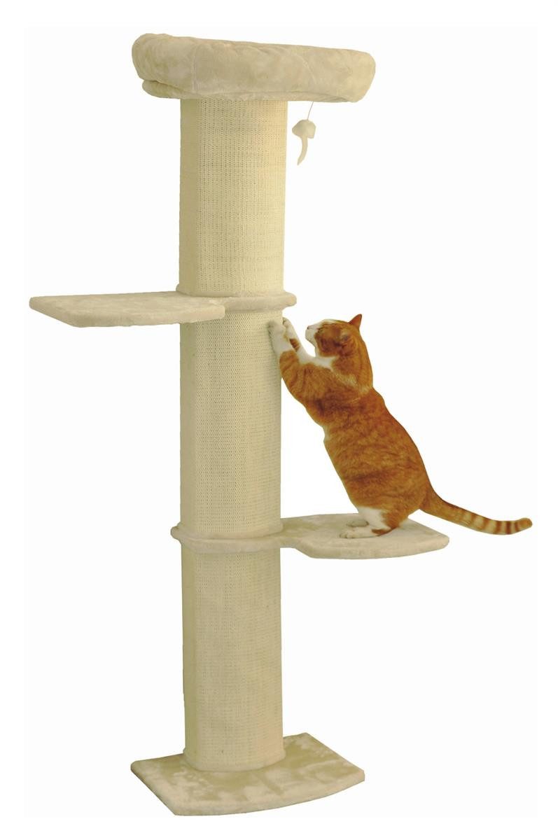 nanook Kratzbaum Wandkratzbaum Stella beige 186 x 45x 39 cm