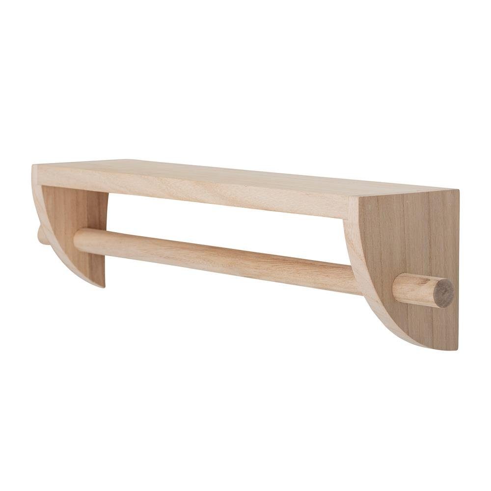 Bloomingville Regal Mingus, Holz Wandregal, Kinderzimmer Holzregal, Paulownia, natur