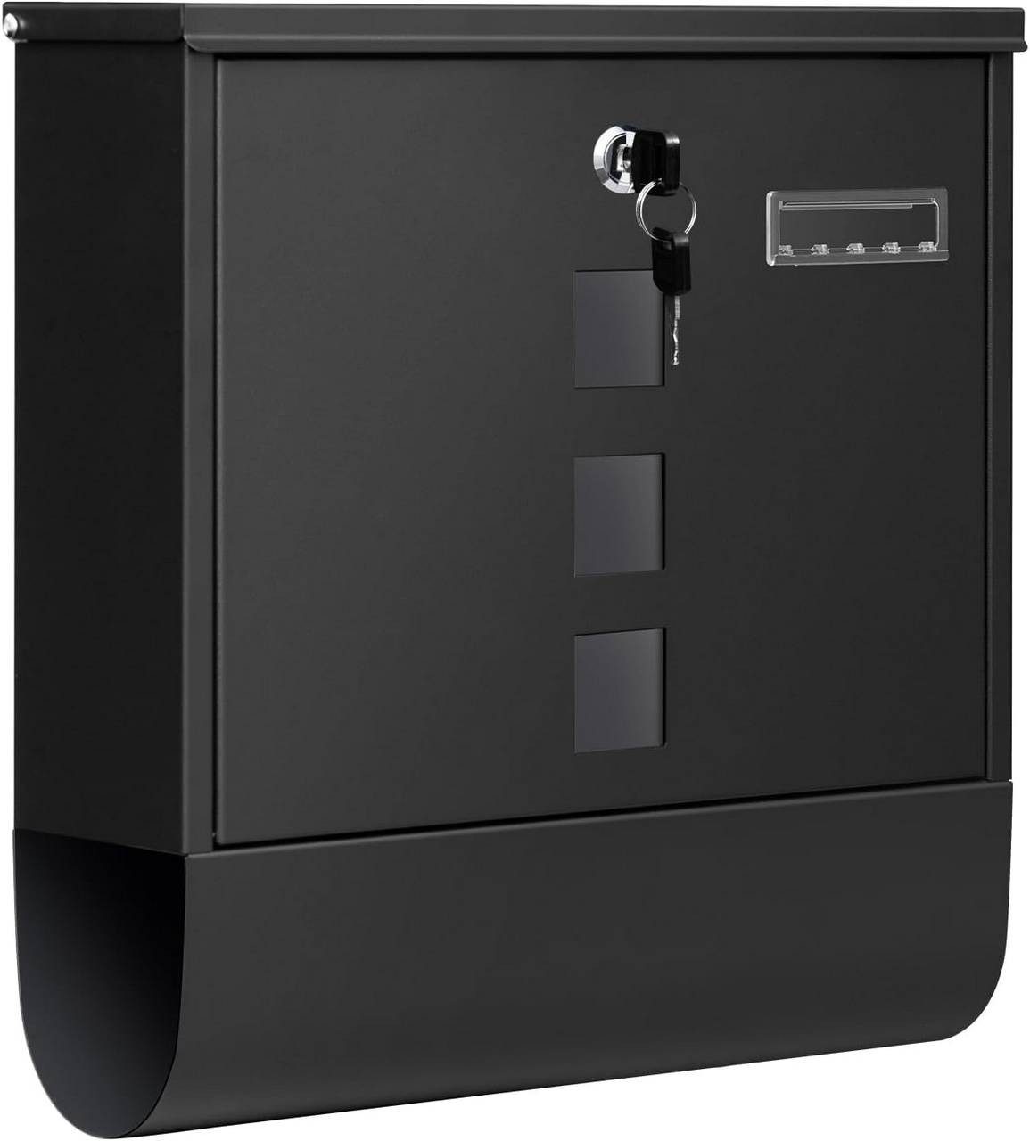 Woltu Wandbriefkasten (1-St), Postkasten mit Zeitungsfach Sichtfenstern, ab günstig online kaufen