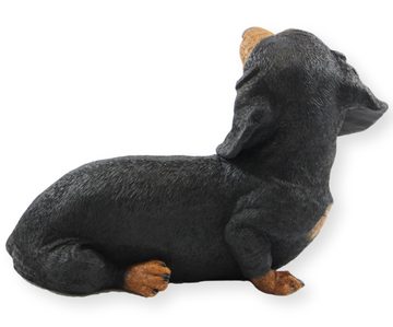 Castagna Tierfigur Dekofigur Hund Dackel Dachshund Kollektion Castagna aus Resin H 20 cm