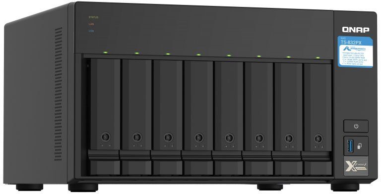 QNAP TS-832PX-4G NAS-Gehäuse