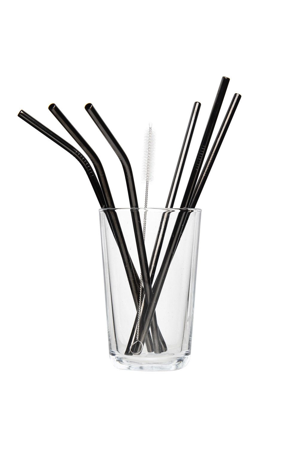 Tranquillo Trinkhalme 6er Set Metall, Frei von Mikroplastik